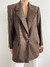 Blazer Vintage Lã Xadrez - loja online