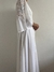Conjunto Vintage Branco Camisola e Robe - comprar online