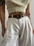 Cinto Vintage Couro Marrom - comprar online