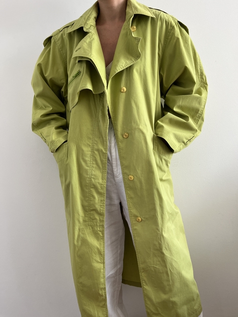 Trench Coat Verde