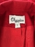 Blazer Vintage Oversized Vermelho na internet