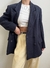 Blazer Vintage Azul Marinho (44) na internet