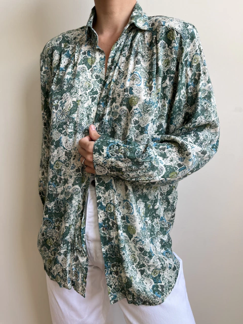 Camisa Vintage Estampada