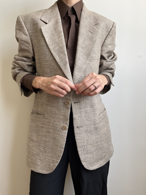Blazer Yves Saint Laurent Linho Puro