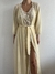 Conjunto Vintage Camisola e Robe Amarelo - comprar online