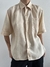 Camisa Vintage Linho Bege