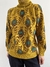 Tricô Vintage Gola Alta Mostarda - comprar online