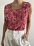 Blusa Vintage Vermelha - loja online