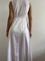 Conjunto Vintage Branco Camisola e Robe - Tordo Brechó