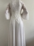 Conjunto Vintage Branco Camisola e Robe na internet
