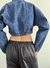 Jaqueta Jeans Cropped - Tordo Brechó