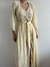 Conjunto Vintage Camisola e Robe Amarelo - comprar online