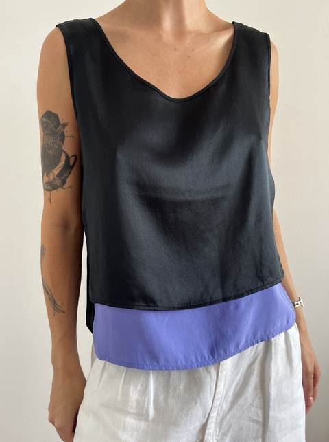 Blusa Seda Pura Vintage - comprar online