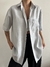Camisa Vintage Linho Cinza - comprar online