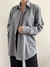 Camisa Pierre Cardin Vintage Cinza - Tordo Brechó