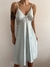 Camisola Vintage Verde Água