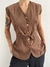 Blusa Vintage Marrom