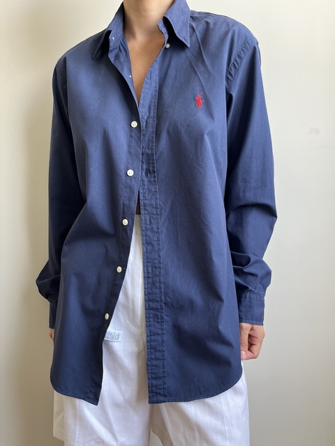 Camisa Ralph Lauren Azul