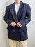 Blazer Vintage Azul Marinho (44) - Tordo Brechó