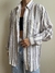 Camisa linho puro listrada - comprar online