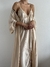 Conjunto Vintage Bege Camisola e Robe - comprar online