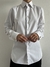 Camisa Branca Algodão Abotoadura - loja online
