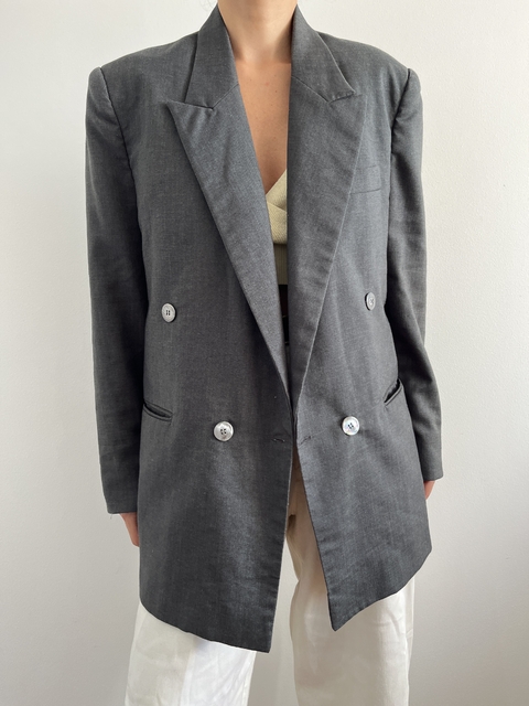 Blazer Vintage Linho Verde - comprar online