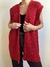 Colete vintage vermelho - Tordo Brechó