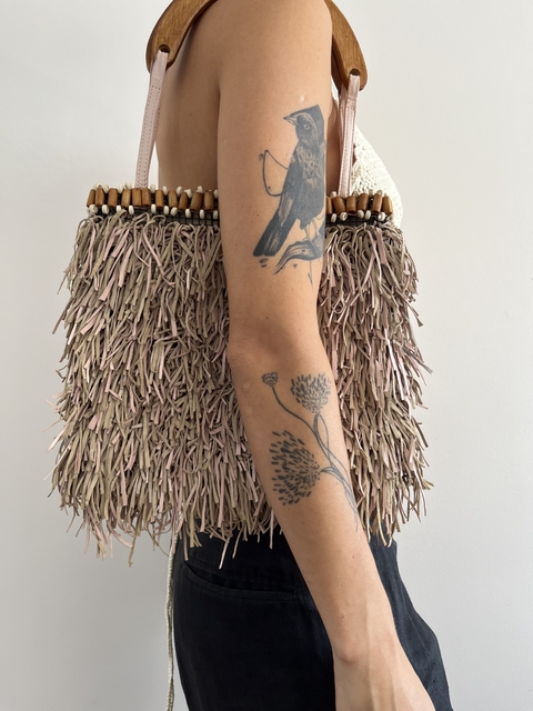 Bolsa Franjas Couro - comprar online