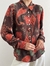Camisa Seda Estampada - Tordo Brechó