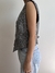 Colete vintage linho puro (G) - comprar online