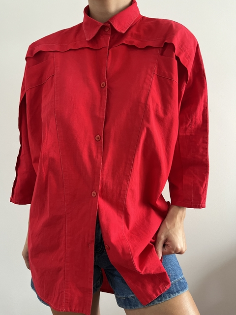 Camisa Vintage Vermelha 80’s