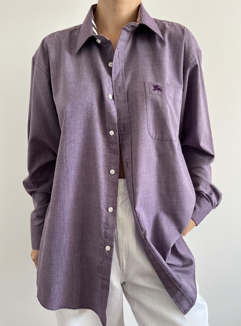 Camisa Burberry Roxa