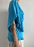 Blusa Turquesa Franzidos - loja online