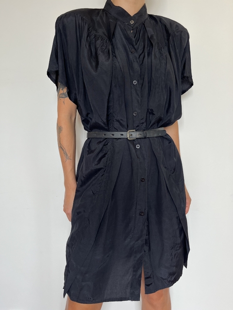 Vestido Preto Vintage 80’s