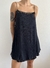 Vestido Seda Preto (38) - loja online