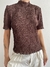 Blusa Vintage Plissada - Tordo Brechó