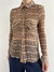 Camisa Seda Transparente