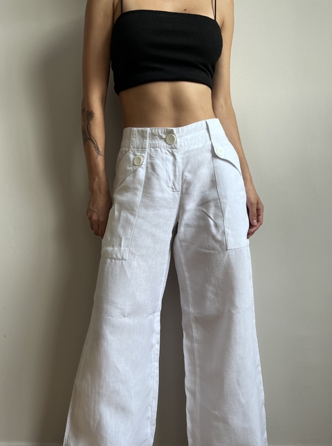 Pantalona de linho Le Lis Blanc (38)