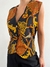 Colete Vintage Estampado - comprar online