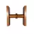 Puxador Reto 1 Furo 10 x 30 x 100 Alum Rose - comprar online