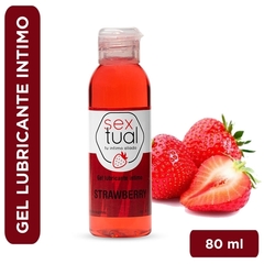Lubricante sabor frutilla 80 ml