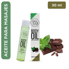 Body Oil menta y chocolate 60 ml Sextual