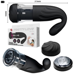 Masturbador con vibracion, rotacion