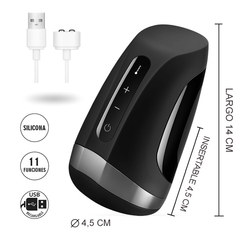 Satisfyer Men Heat Vibration Masturbador Masculino Recargable
