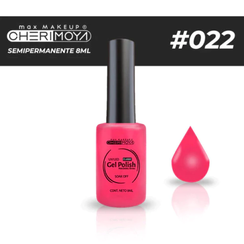 CHERIMOYA ESMALTE GEL UV/LED TONO 022 8ML