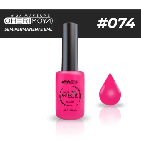 CHERIMOYA ESMALTE GEL UV/LED TONO 074 8ML