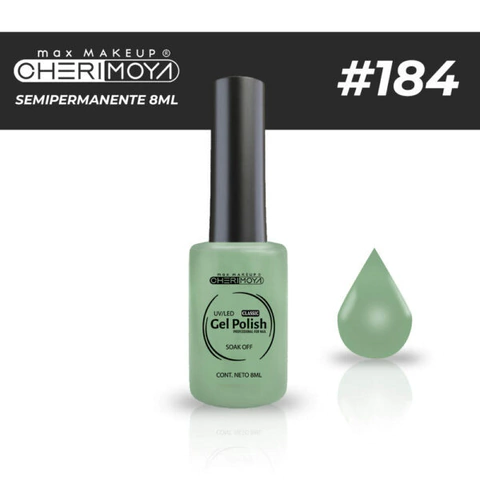 CHERIMOYA ESMALTE GEL UV/LED TONO 184 8ML
