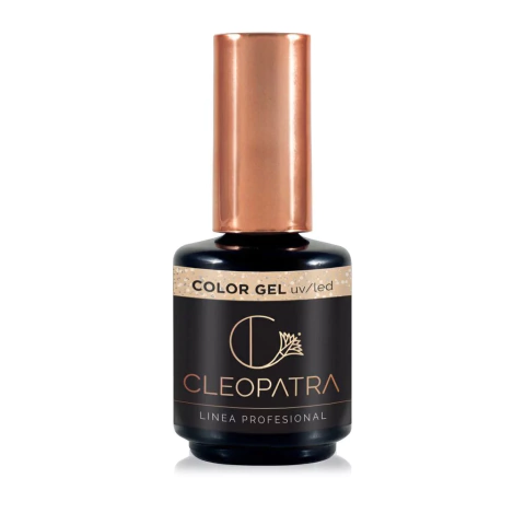 CLEOPATRA ESMALTE SEMI 118 GLITTER HOLOMAGIC GOLD 15GRS