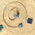 Gargantilha Tifany Choker Cianita Azul Bracelete - loja online